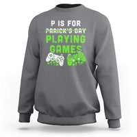 Video Game Controller Irish Gamer Boys St Patricks Day Sweatshirt