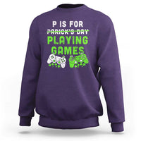 Video Game Controller Irish Gamer Boys St Patricks Day Sweatshirt