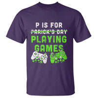 Video Game Controller Irish Gamer Boys St Patricks Day T Shirt