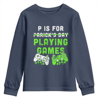 Video Game Controller Irish Gamer Boys St Patricks Day Youth Sweatshirt