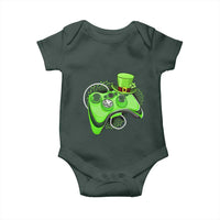 Irish Video Game Controller St Patrick Day Gamer Baby Onesie