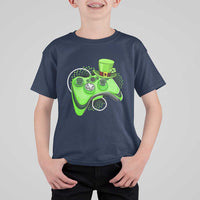 Irish Video Game Controller St Patrick Day Gamer T Shirt For Kid