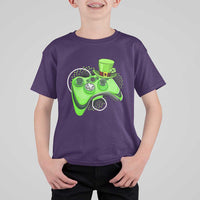 Irish Video Game Controller St Patrick Day Gamer T Shirt For Kid