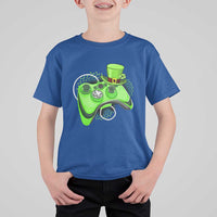 Irish Video Game Controller St Patrick Day Gamer T Shirt For Kid
