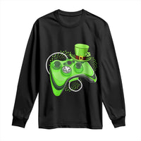 Irish Video Game Controller St Patrick Day Gamer Long Sleeve Shirt