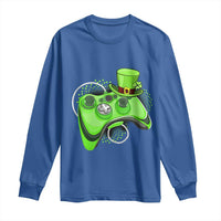 Irish Video Game Controller St Patrick Day Gamer Long Sleeve Shirt