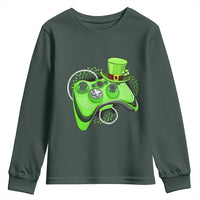 Irish Video Game Controller St Patrick Day Gamer Youth Sweatshirt