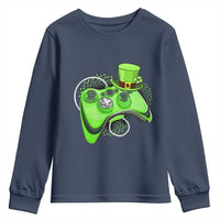 Irish Video Game Controller St Patrick Day Gamer Youth Sweatshirt