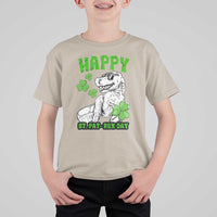 Dinosaur St Patricks Day T Shirt For Kid Irish Boy School Toddler