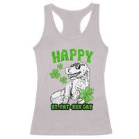 Dinosaur St Patricks Day Racerback Tank Top Irish Boy School Toddler