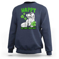 Dinosaur St Patricks Day Sweatshirt Irish Boy School Toddler