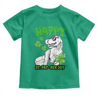 Dinosaur St Patricks Day Toddler T Shirt Irish Boy School Toddler