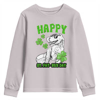 Dinosaur St Patricks Day Youth Sweatshirt Irish Boy School Toddler