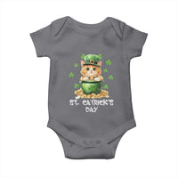 St. Patrick's Day Irish Cat Baby Onesie Kitty Saint Pattys Lucky Shamrocks