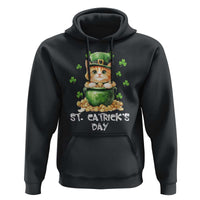 St. Patrick's Day Irish Cat Hoodie Kitty Saint Pattys Lucky Shamrocks