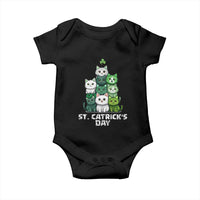 St. Patrick's Day Irish Cat Baby Onesie Cute Cats Saint Pattys