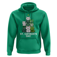St. Patrick's Day Irish Cat Hoodie Cute Cats Saint Pattys