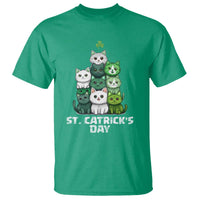 St. Patrick's Day Irish Cat T Shirt Cute Cats Saint Pattys