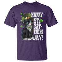 Shamrock Cat St Patricks Day T Shirt Kitty Mom Gift