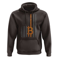 BTC Bitcoin American Flag Hoodie Crypto Buy the Dip
