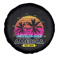 Welcome To America's Gulf Spare Tire Cover Est 2025 Retro Vintage Summer Vibes