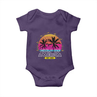 Welcome To America's Gulf Baby Onesie Est 2025 Retro Vintage Summer Vibes