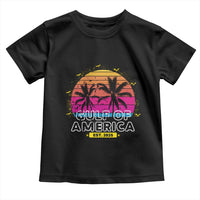 Welcome To America's Gulf Toddler T Shirt Est 2025 Retro Vintage Summer Vibes