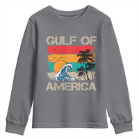 Gulf Of America Youth Sweatshirt Funny Beach Summer Vacation Retro Vintage