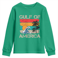 Gulf Of America Youth Sweatshirt Funny Beach Summer Vacation Retro Vintage