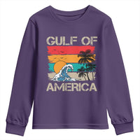 Gulf Of America Youth Sweatshirt Funny Beach Summer Vacation Retro Vintage