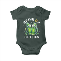 Drink Up Bitches Funny St Patricks Day Baby Onesie Irish Beer Lovers