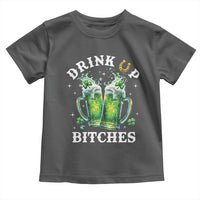 Drink Up Bitches Funny St Patricks Day Toddler T Shirt Irish Beer Lovers