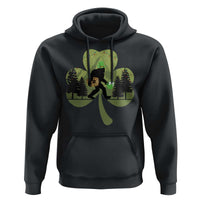 St Patricks Day Bigfoot Hoodie Sasquatch Irish Beer Lovers Shamrock Clover Leaf
