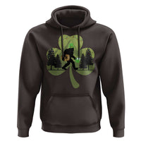 St Patricks Day Bigfoot Hoodie Sasquatch Irish Beer Lovers Shamrock Clover Leaf