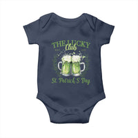 Irish Cat Eating Ramen Noodles Cute Anime St Patrick's Day Baby Onesie The Lucky Club