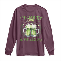 Irish Cat Eating Ramen Noodles Cute Anime St Patrick's Day Long Sleeve Shirt The Lucky Club