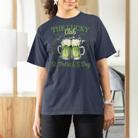 Irish Cat Eating Ramen Noodles Cute Anime St Patrick's Day T Shirt For Women The Lucky Club