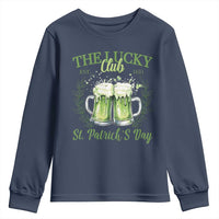 Irish Cat Eating Ramen Noodles Cute Anime St Patrick's Day Youth Sweatshirt The Lucky Club
