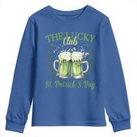 Irish Cat Eating Ramen Noodles Cute Anime St Patrick's Day Youth Sweatshirt The Lucky Club