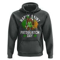 St Patricks Day Bigfoot Hoodie Irish Shamrock Sasquatch Beer Lovers
