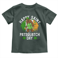 St Patricks Day Bigfoot Toddler T Shirt Irish Shamrock Sasquatch Beer Lovers