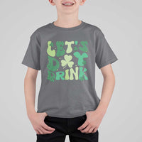 St. Patrick's Day Irish Pub T Shirt For Kid Let's Day Drink