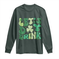 St. Patrick's Day Irish Pub Long Sleeve Shirt Let's Day Drink