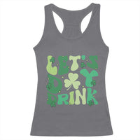 St. Patrick's Day Irish Pub Racerback Tank Top Let's Day Drink