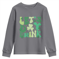 St. Patrick's Day Irish Pub Youth Sweatshirt Let's Day Drink