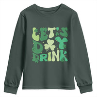 St. Patrick's Day Irish Pub Youth Sweatshirt Let's Day Drink