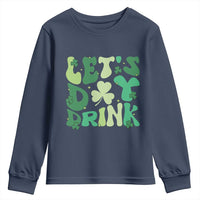 St. Patrick's Day Irish Pub Youth Sweatshirt Let's Day Drink