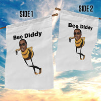 Bee Diddy Garden Flag Dark Humor Internet Meme Brainrot Gen Z