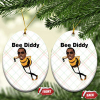 Bee Diddy Ceramic Ornament Dark Humor Internet Meme Brainrot Gen Z