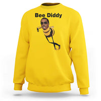 Bee Diddy Sweatshirt Dark Humor Internet Meme Brainrot Gen Z